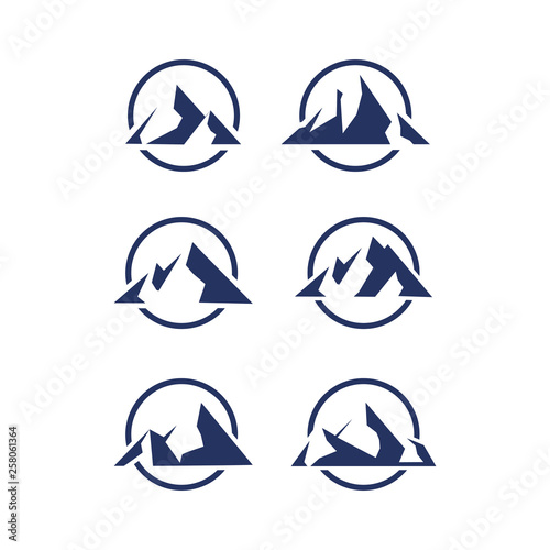 Mountain Logo set