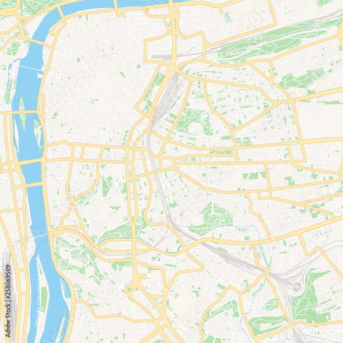  Prague  Czechia printable map