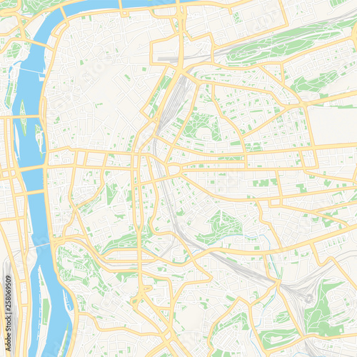  Prague, Czechia printable map