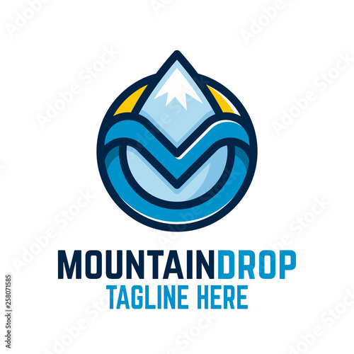 Mountain drop logo