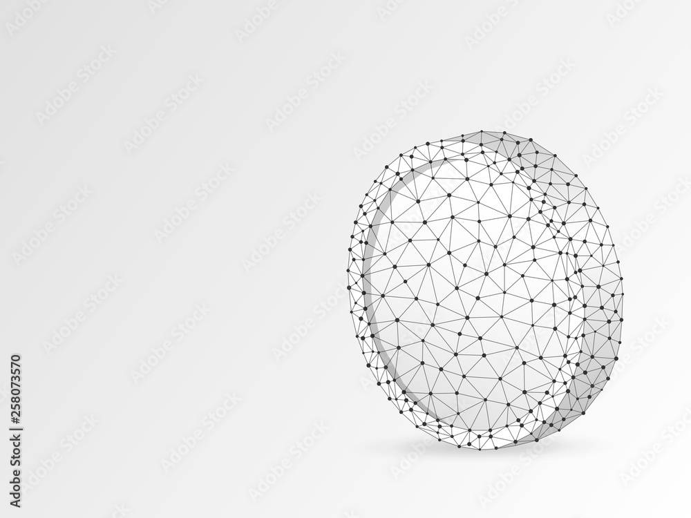 Blank Coin symbol origami 3d illustration. Polygonal Raster business, money, finance, cash, circle concept. Low poly wireframe, triangle, lines, dots, polygons on white background. RGB color mode Blank Coin symbol origami 3d illustration. Polygonal Raster business, money, finance, cash, circle concept. Low poly wireframe, triangle, lines, dots, polygons on white background. RGB color mode