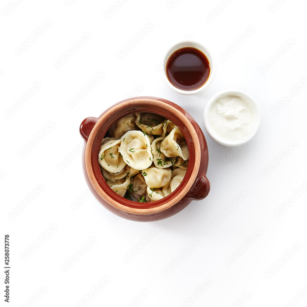 Dumplings known as Pelmeni, Gyoza, Dim Sum, Jiaozi, Momo, Tortellini, Pierogi, Varenyky, Mandu or Ravioli Dumplings known as Pelmeni, Gyoza, Dim Sum, Jiaozi, Momo, Tortellini, Pierogi, Varenyky, Mandu or Ravioli