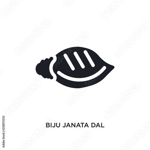 biju janata dal isolated icon. simple element illustration from india concept icons. biju janata dal editable logo sign symbol design on white background. can be use for web and mobile