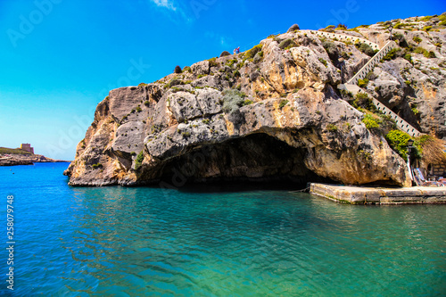 The Sea cave at Xlendi, Gozo