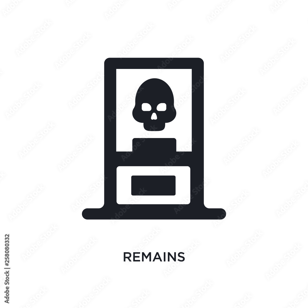 remains isolated icon. simple element illustration from museum concept icons. remains editable logo sign symbol design on white background. can be use for web and mobile remains isolated icon. simple element illustration from museum concept icons. remains editable logo sign symbol design on white background. can be use for web and mobile