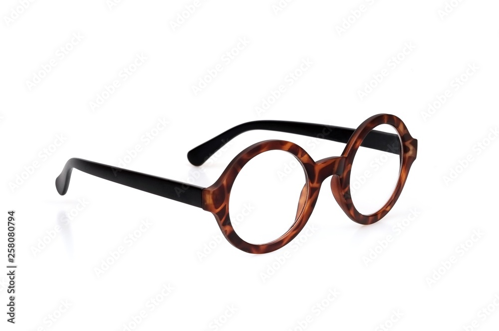 Glasses isolated on white background for applying on a portrait Glasses isolated on white background for applying on a portrait
