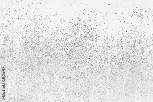 Dirty period on white cement or concrete wall texture for background, Empty space.