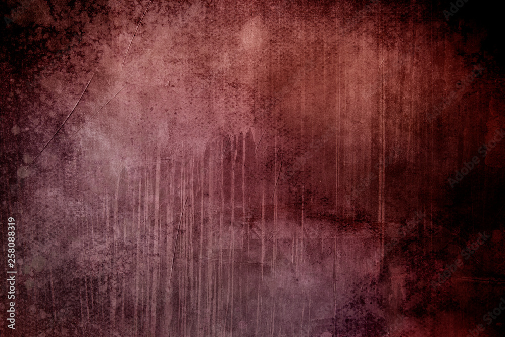 Obraz premium red grungy canvas draft background