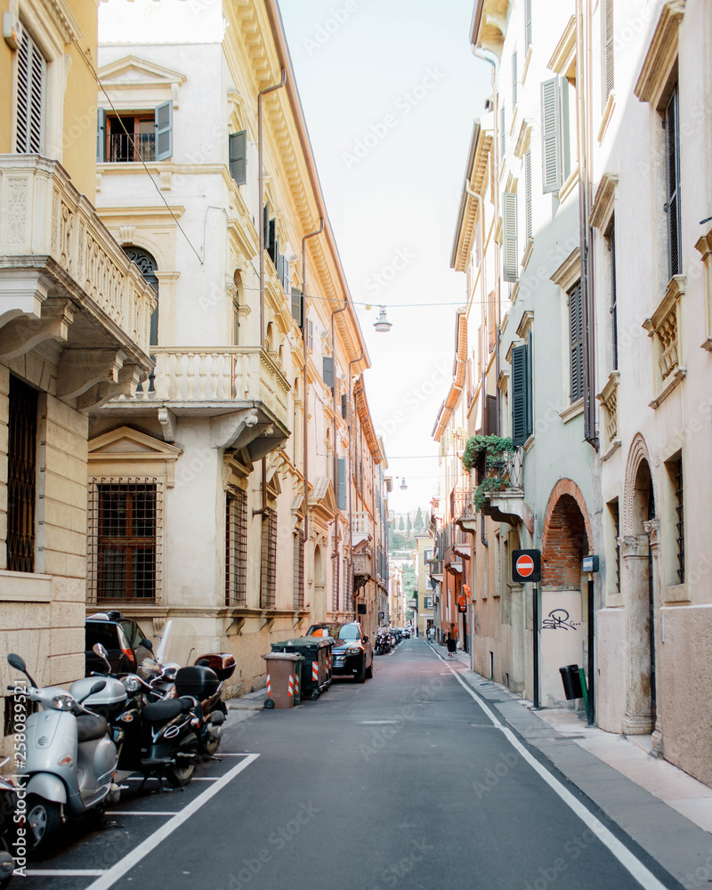  street in italian city