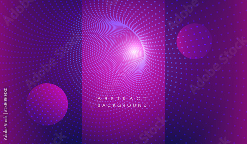 Vector abstract futuristic aesthetic background