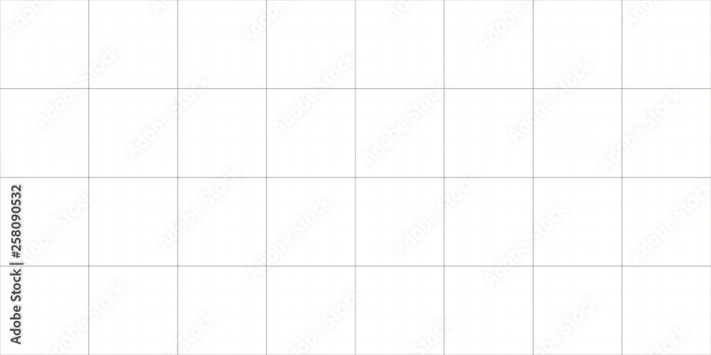 Vector simple graph paper seamless background. Abstract blueprint paper illustration