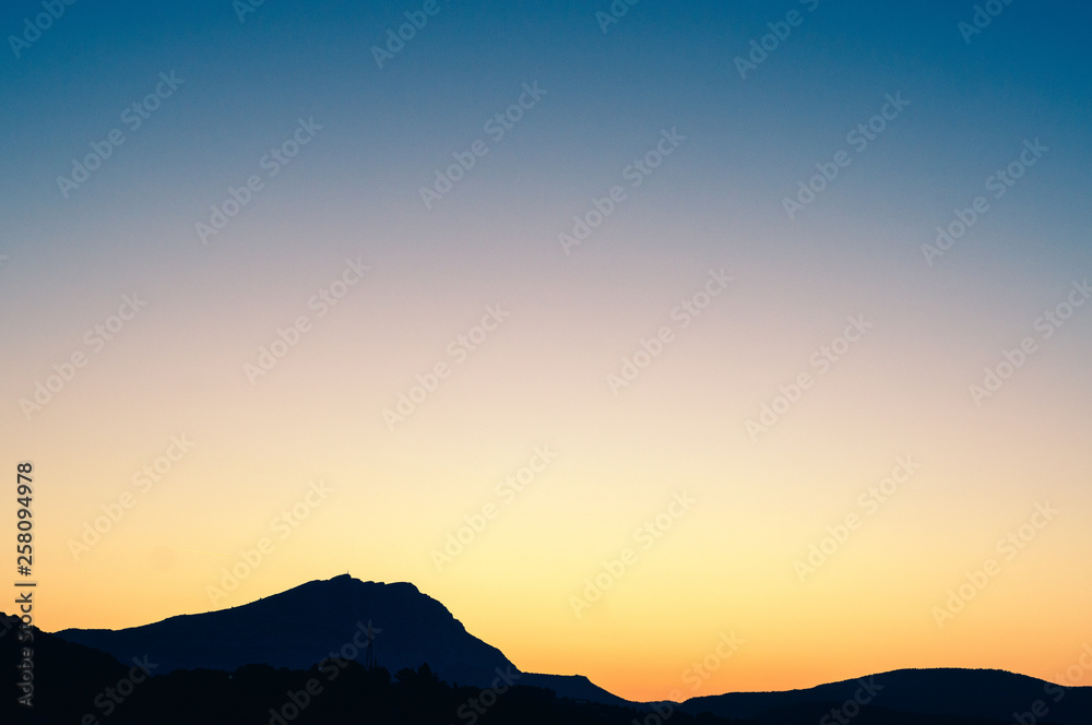 Sonnenaufgang Aix en Provence