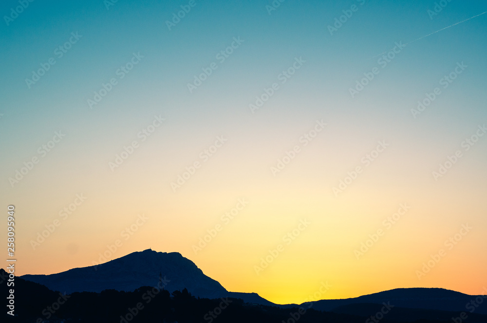 Sonnenaufgang Aix en Provence