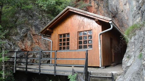  Tito's Cave headquarters and shelter in Drvar during operation Rösselsprung in World War II. Raid on Drvar, The German-led operation to kill or capture Josip Broz Tito at Drvar. Desant na Drvar. photo
