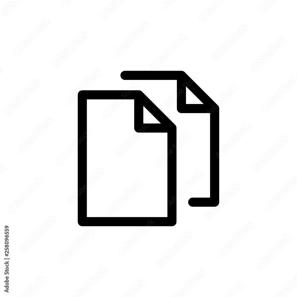 Vector design of flat icon document format file on isolated background Vector design of flat icon document format file on isolated background