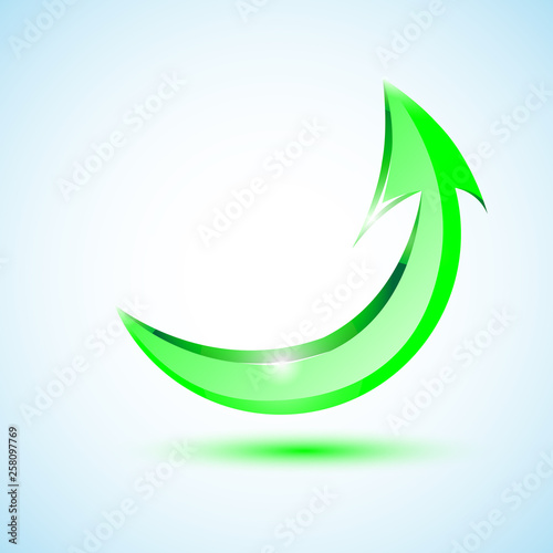 Green arrow icon