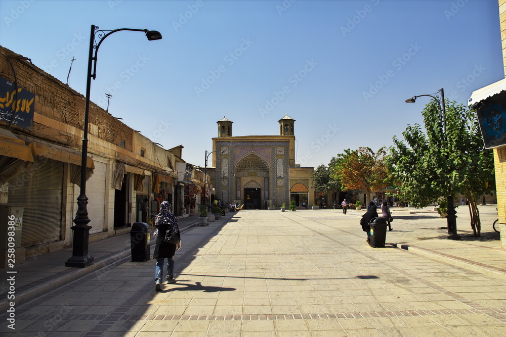 Obraz premium Vakil Mosque, Shiraz, Iran, Persia