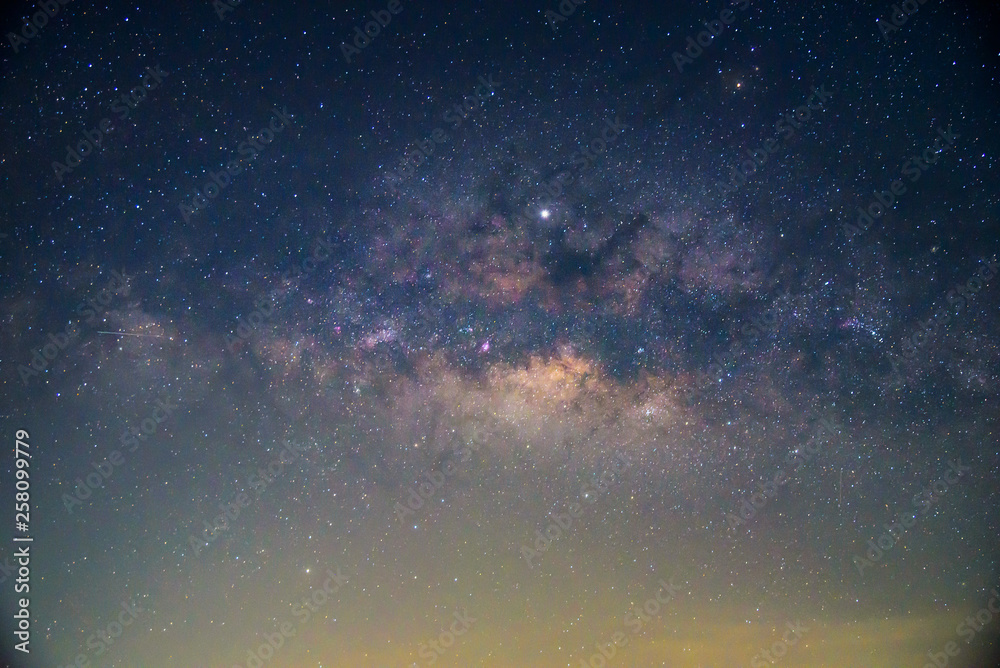 center of milky way / Close up to milky way