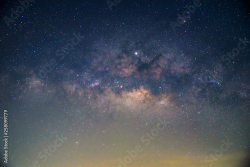 center of milky way / Close up to milky way
