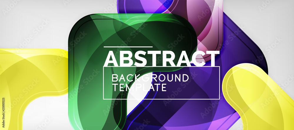 Obraz premium Light effects glossy arrows background