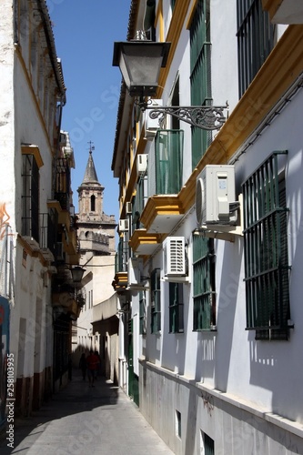 Street in the Spanish city of Seville