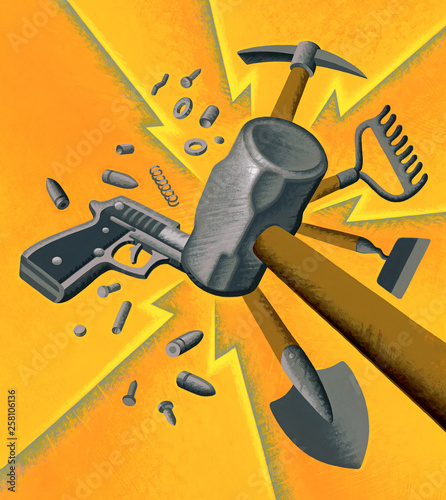 GUNS INTO TOOLS