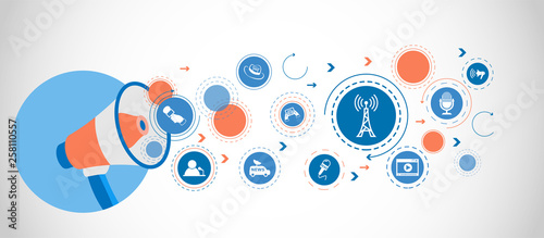 antena icon. Detailed set icons of media element icon. Premium quality graphic design. One of the collection icons for websites, web design, mobile app