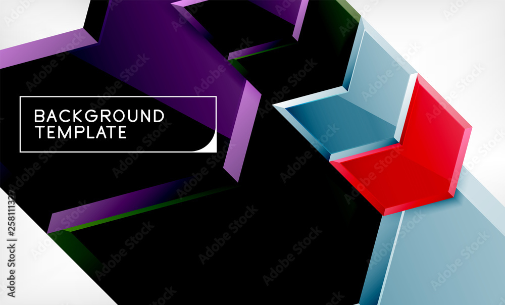 Techno arrow background, template design Techno arrow background, template design