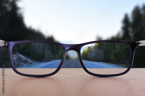 Klare Sicht mit Brille