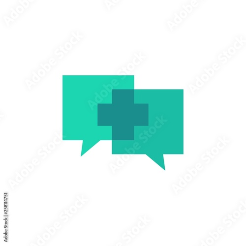 Health Medical Logo template vector illustration design modern