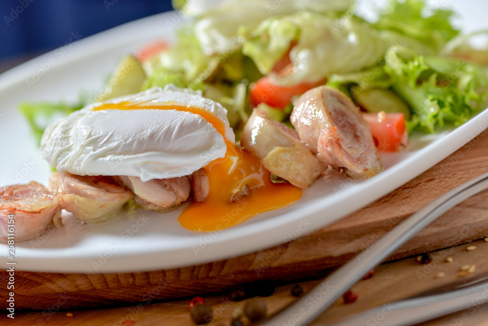 chicken and vegetable salad