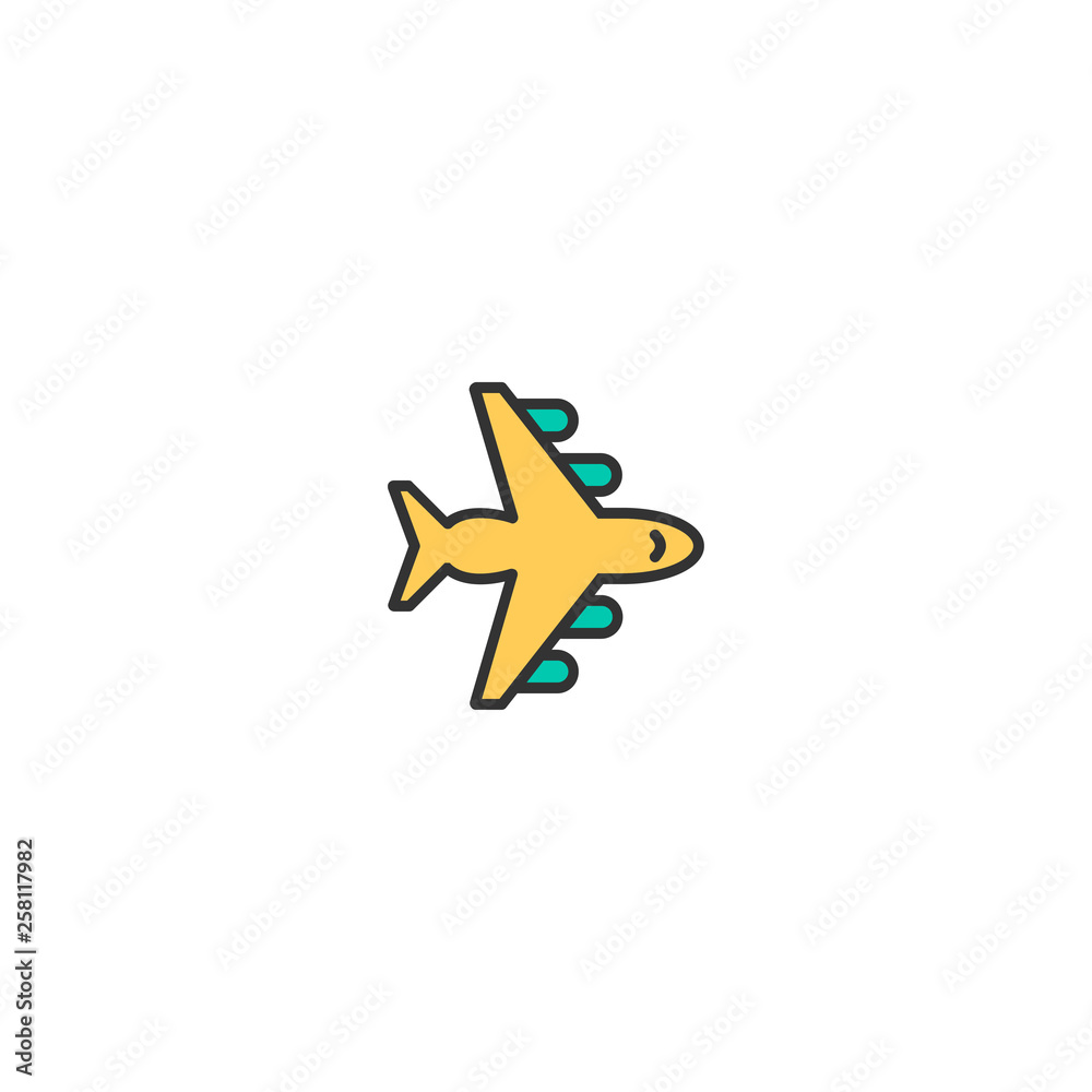 Aeroplane icon design. Transportation icon vector design Aeroplane icon design. Transportation icon vector design