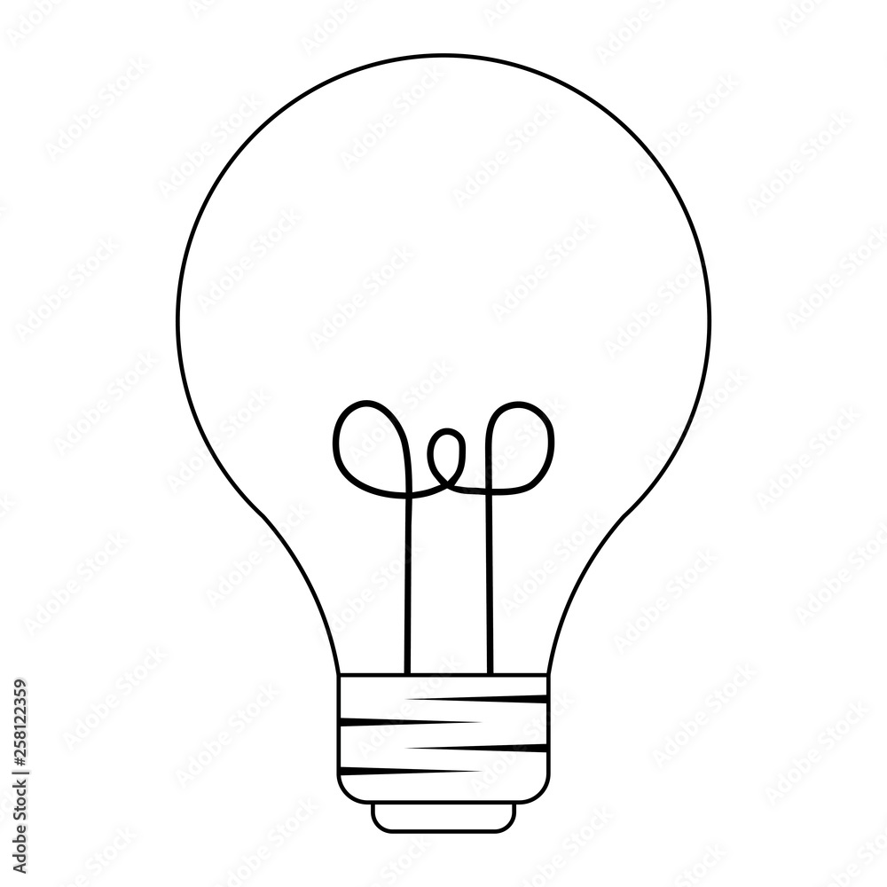 light bulb isolated icon light bulb isolated icon