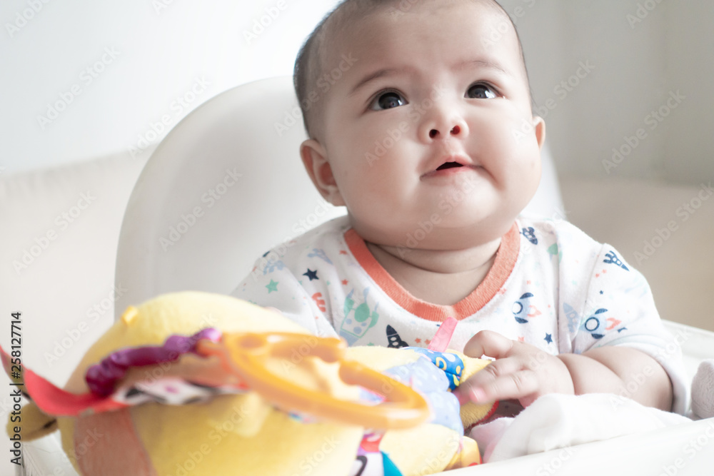 baby with toy baby with toy