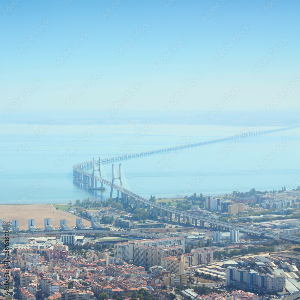 The Vasco da Gama Bridge is the longest bridge in Europe. Lisbon, the capital of Portugal