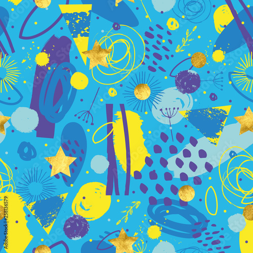 Modern bright abstract pattern.