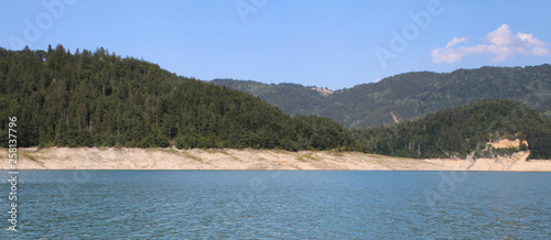 Zaovine lake, Tara Mountain, Serbia © Violeta