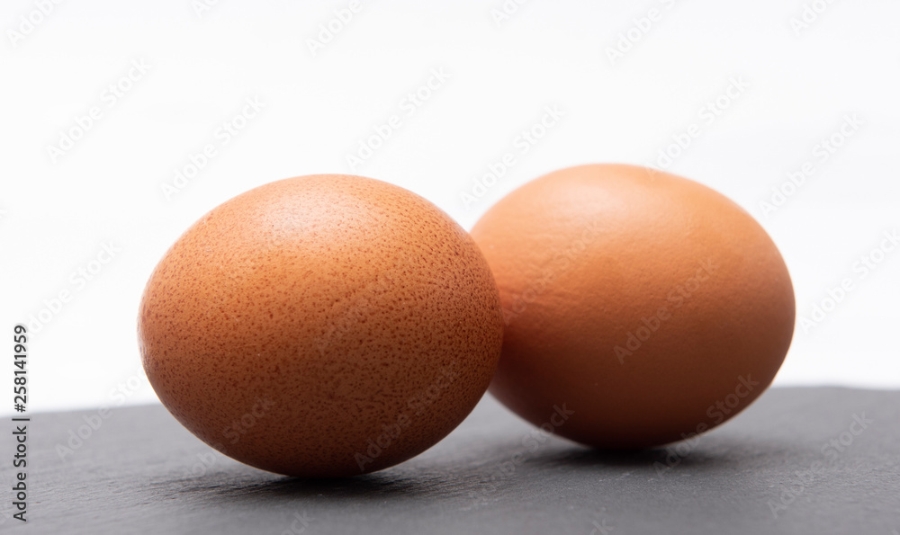 raw eggs on a natural background raw eggs on a natural background