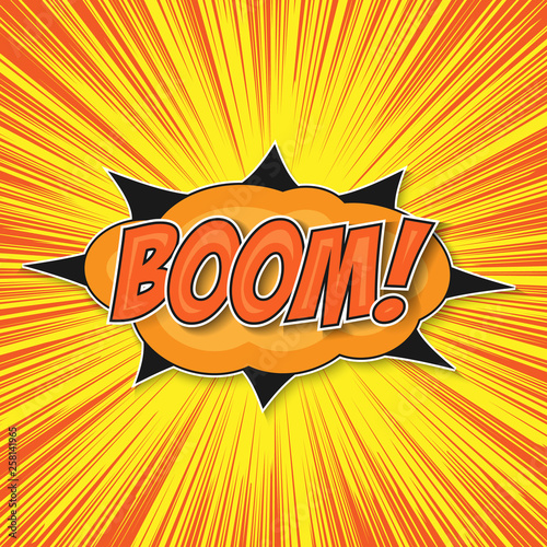 pop art bomb boom
