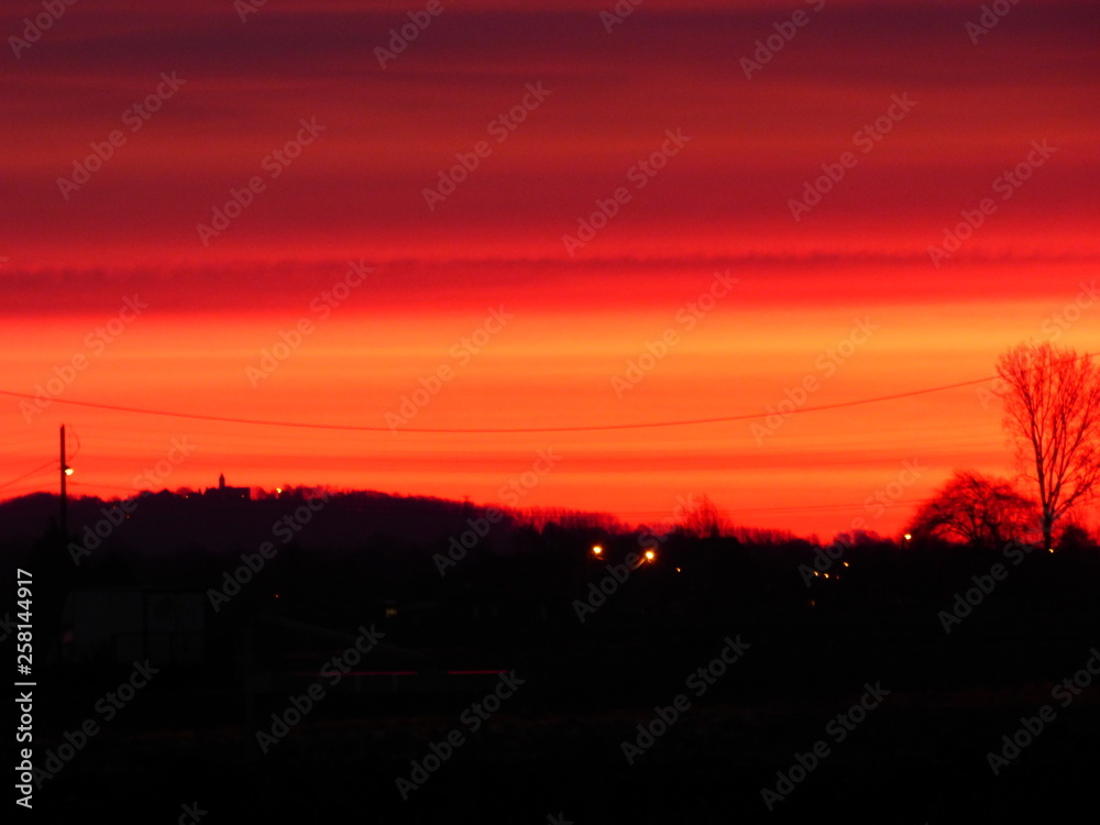 lever de soleil et couleur du ciel lever de soleil et couleur du ciel