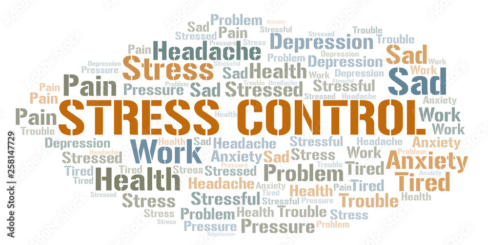 Stress Control word cloud. Stress Control word cloud.