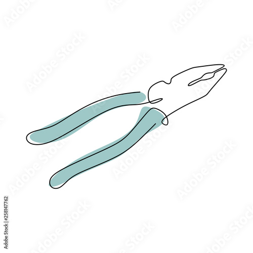 continuous line drawing of ...