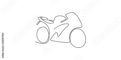 continuous line drawing of ...