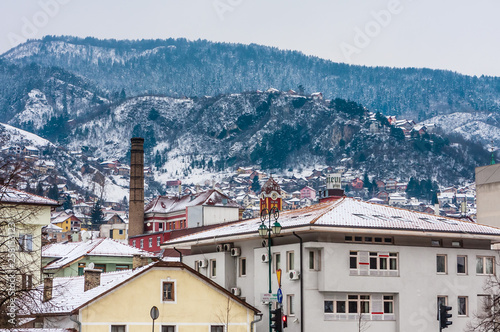 Houses in Sarajevo, Bosnia and Herzegovina. © Nikolai Korzhov