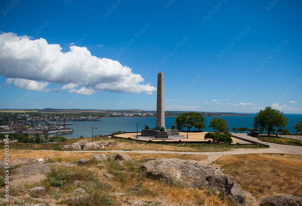 Obraz premium Crimea, the city of Kerch, Ukraine