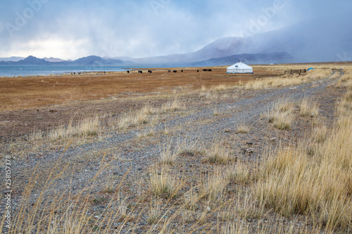 landscape of Western Mongolia