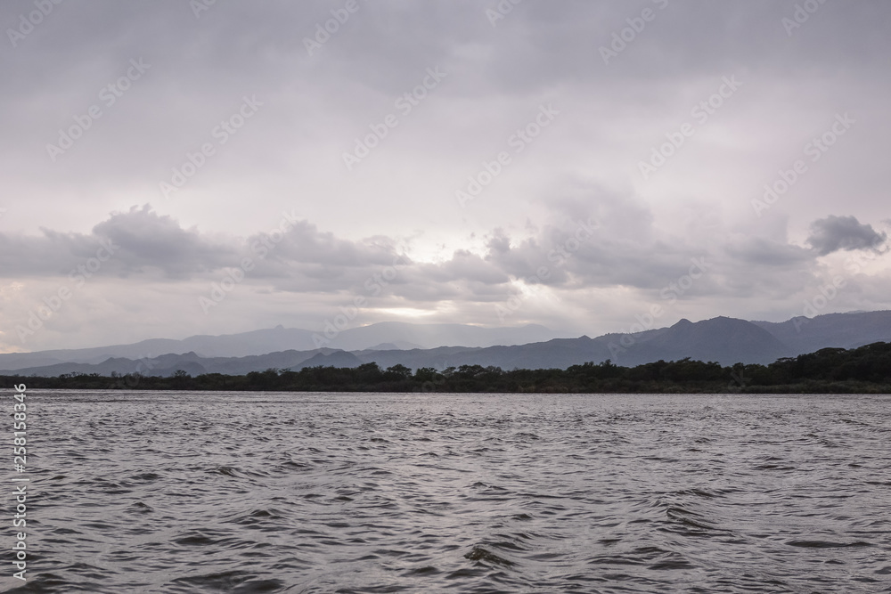 Landscape in Chamo lake