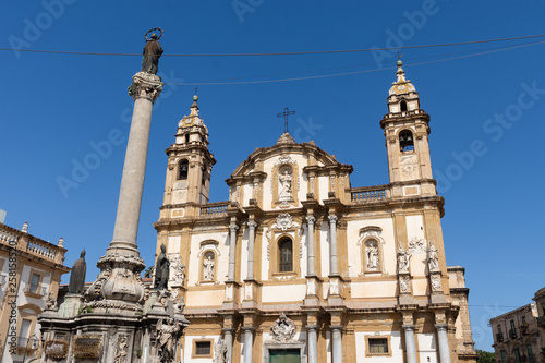 Église San Domenico à Palerme, Sicile, Italie © Suzanne Plumette