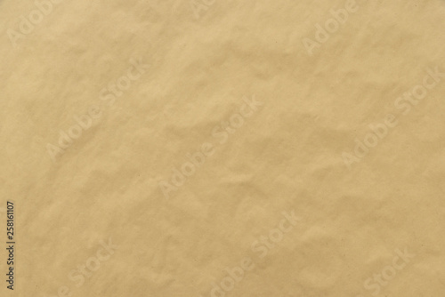 Brown paper texture background. Craft paper. Eco and save earth concept. Copy space. Top view