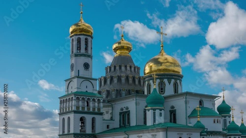 Resurrection Cathedral of the New Jerusalem Monastery, Istra, Moscow region, Russia.